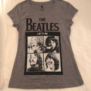 Beatles Let it Be M juniors short sleeve T shirt